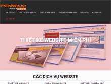 Tablet Screenshot of freewebs.vn